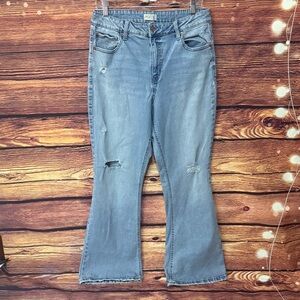 Maurices Denim Flare Jeans in Light Blue